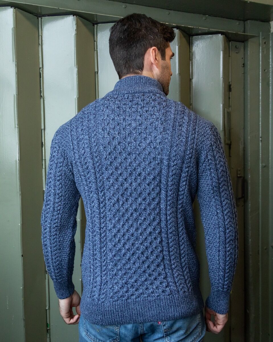 Men’s Half Zip Jumper – Knitted Pullover for Everyday Style