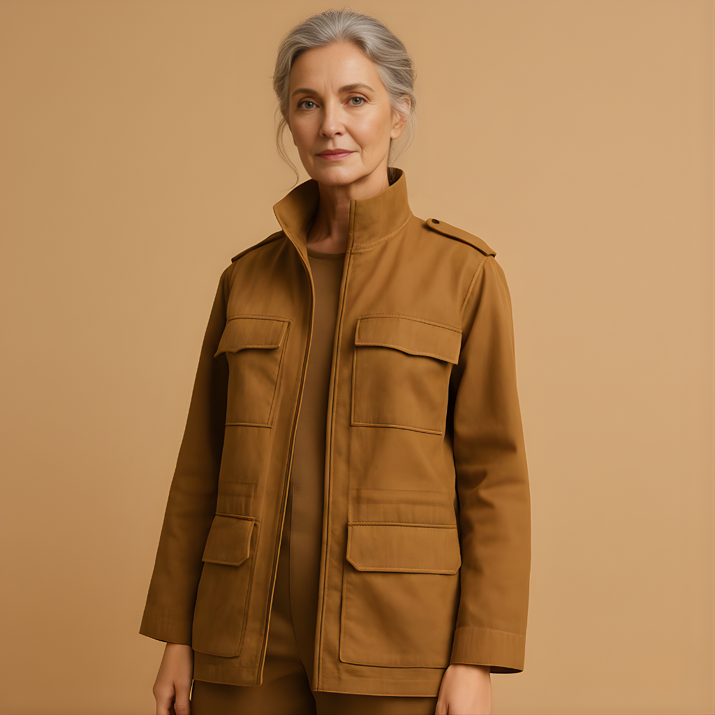 Women’s Lightweight Zip-Up Jacket – Slim & Versatile for Everyday Wear