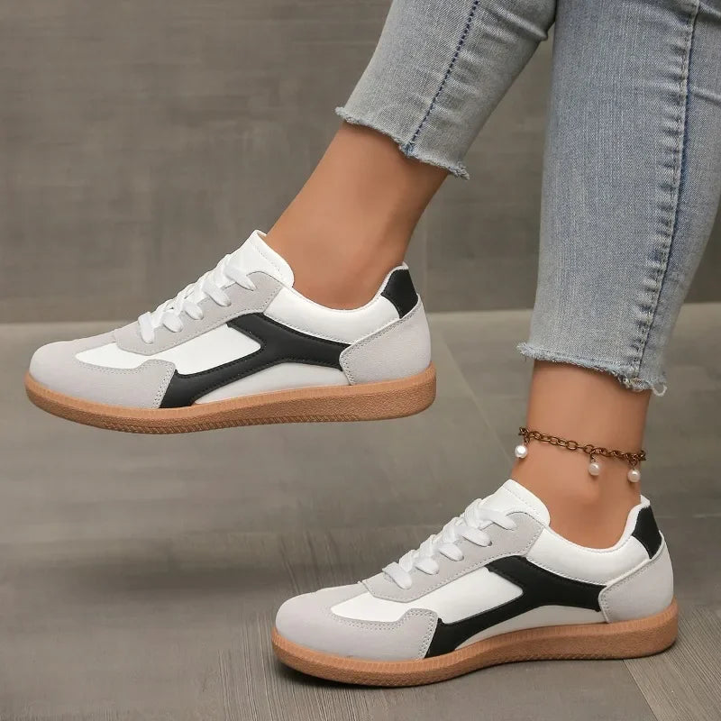 Women’s Lightweight Soft-Sole Sneakers | Casual Comfort with Effortless Everyday Wear