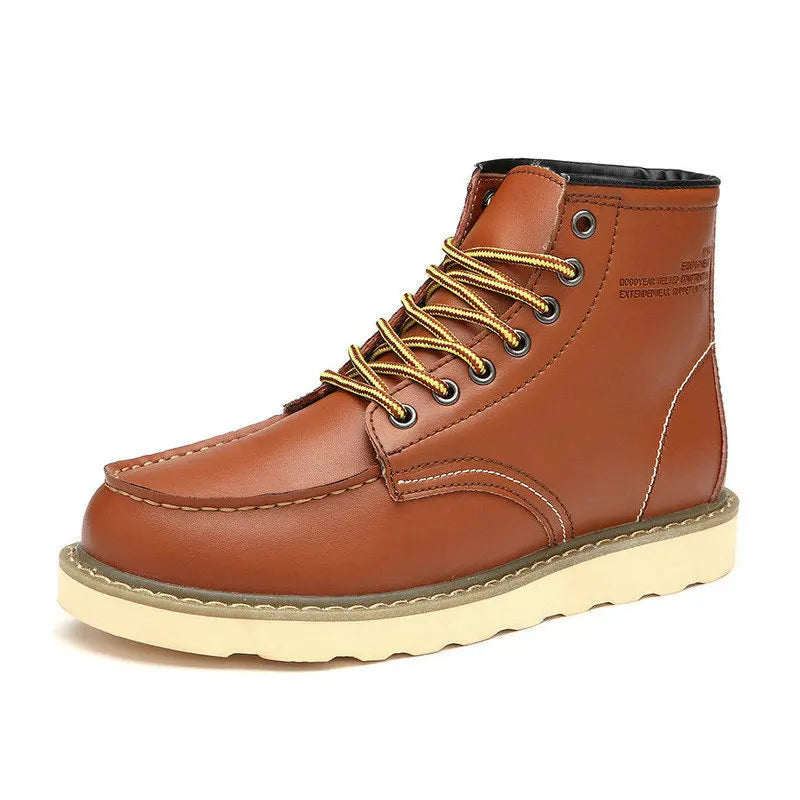 Men’s Lace-Up Ankle Boots – Rugged Everyday Footwear