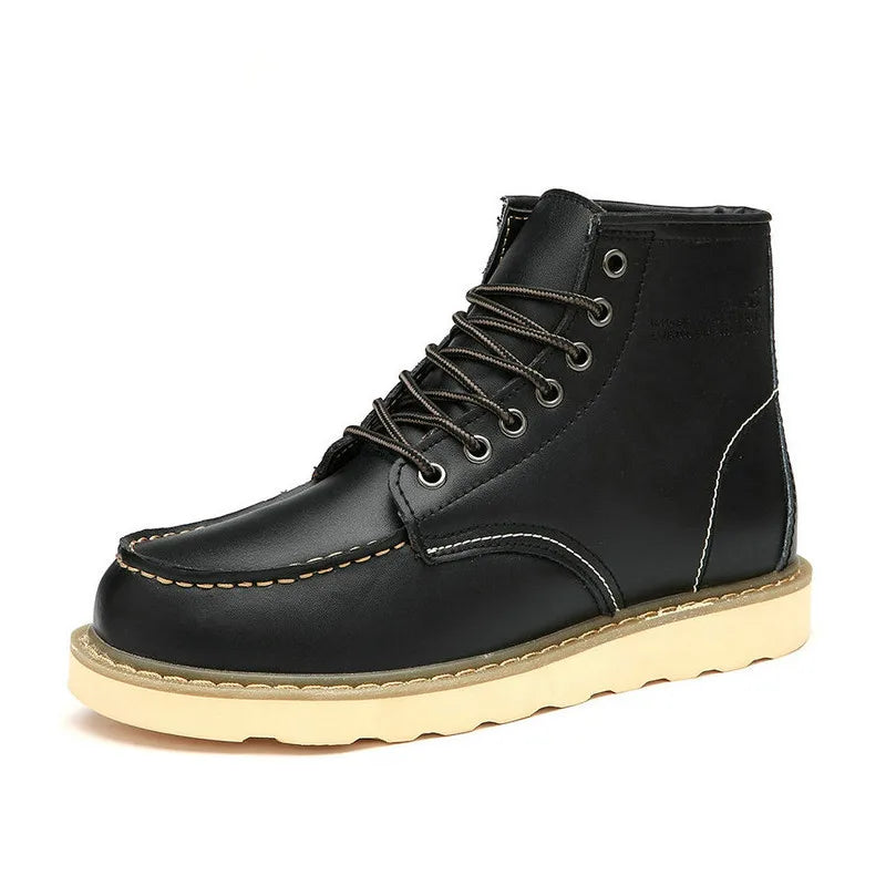 Men’s Lace-Up Ankle Boots – Rugged Everyday Footwear
