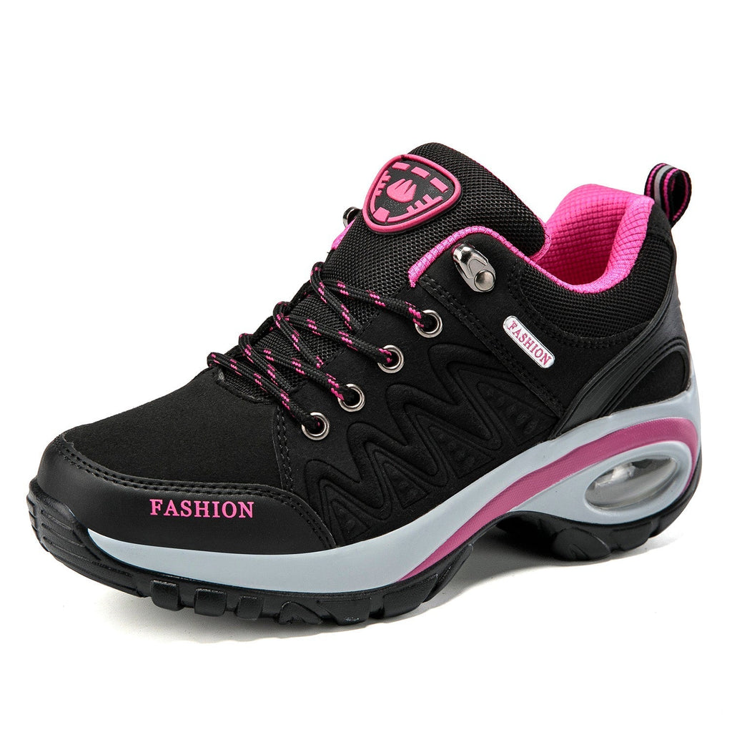 Women’s Trail-Ready Platform Hiking Shoes | Cushioned Stability for Everyday Adventures