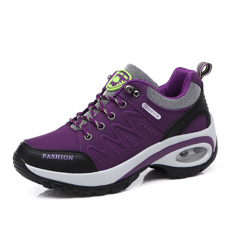 Women’s Trail-Ready Platform Hiking Shoes | Cushioned Stability for Everyday Adventures