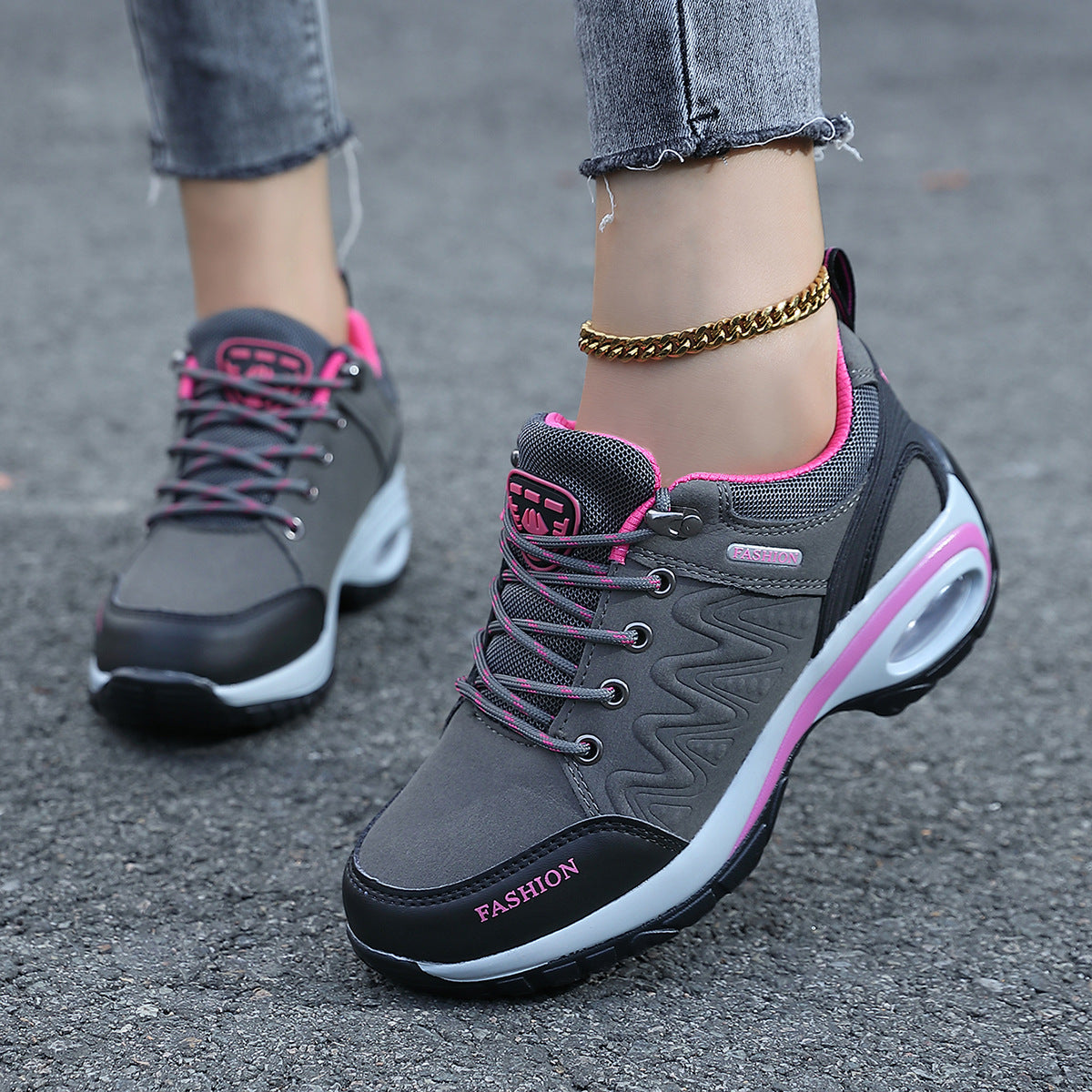 Women’s Trail-Ready Platform Hiking Shoes | Cushioned Stability for Everyday Adventures
