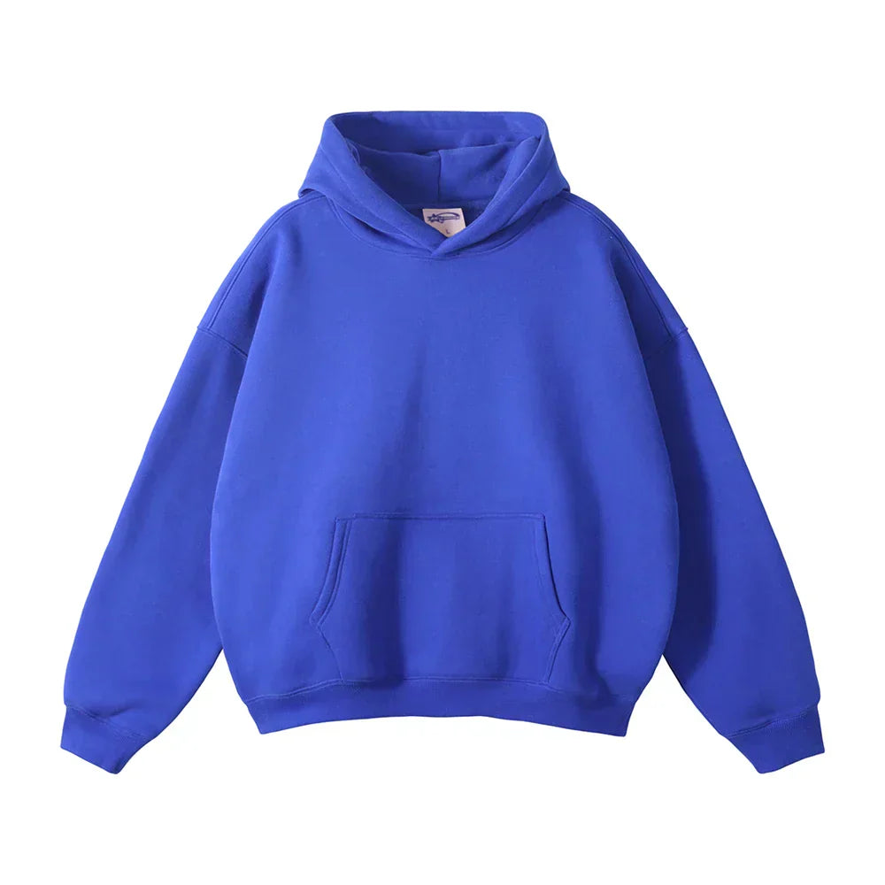 Oversized Unisex Hoodie – Relaxed Fleece Streetwear Layer