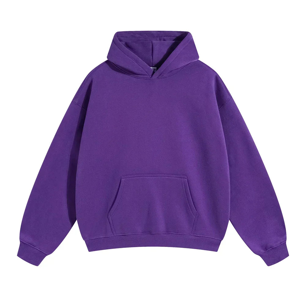 Oversized Unisex Hoodie – Relaxed Fleece Streetwear Layer