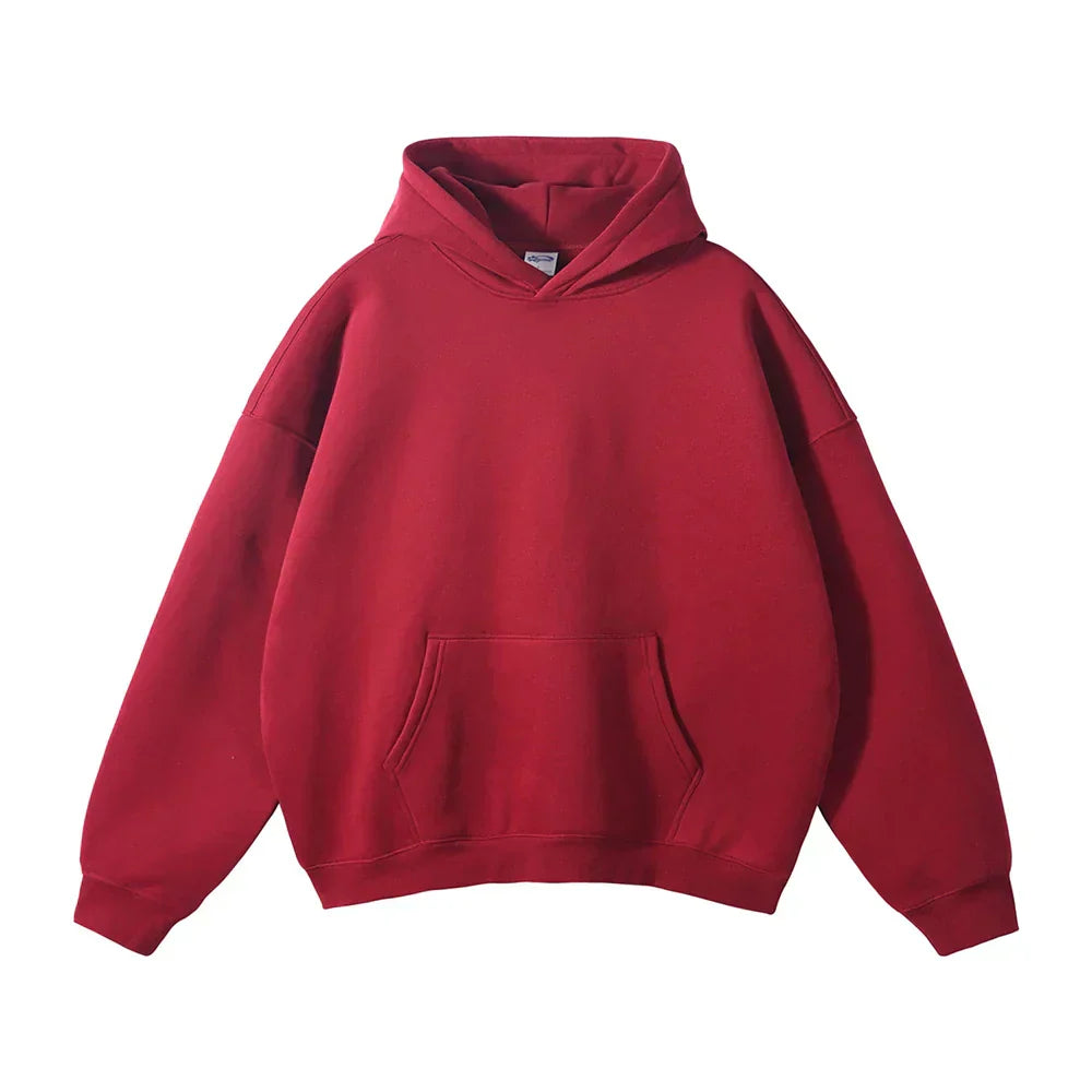 Oversized Unisex Hoodie – Relaxed Fleece Streetwear Layer