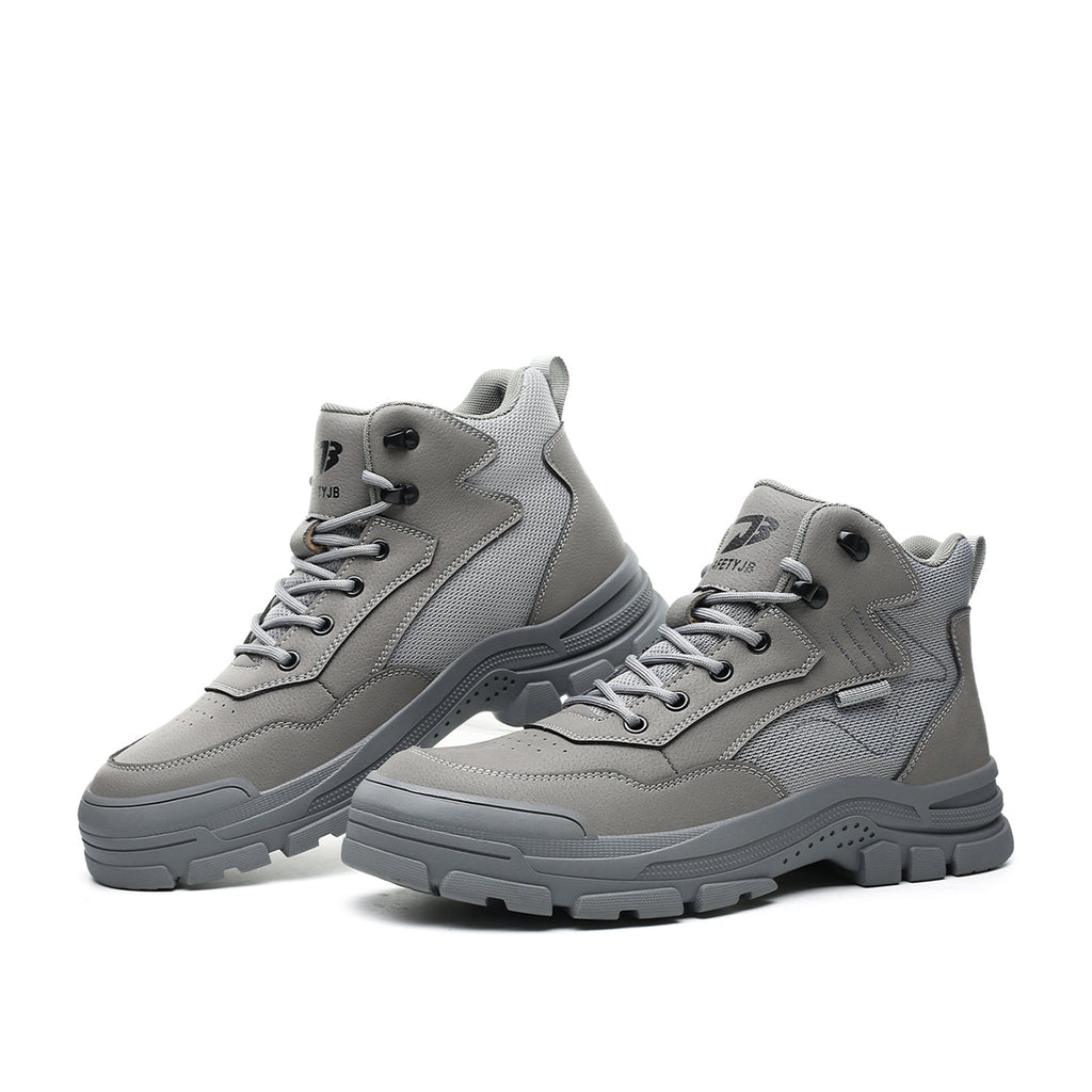 Men’s Steel Toe Work Boots – Water-Resistant Everyday Safety Footwear