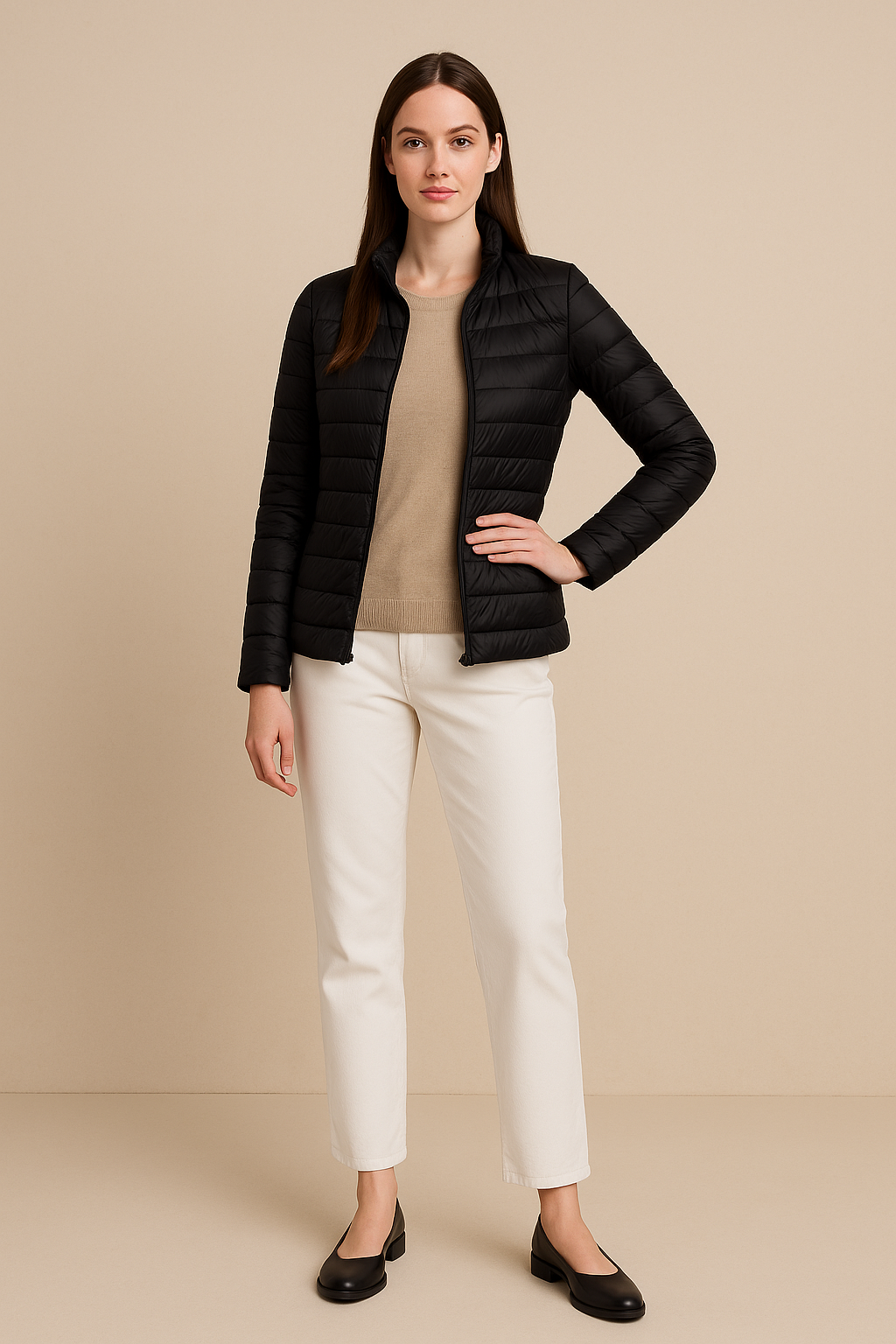 Women’s Slim Fit Quilted Jacket – Lightweight Everyday Outer Layer