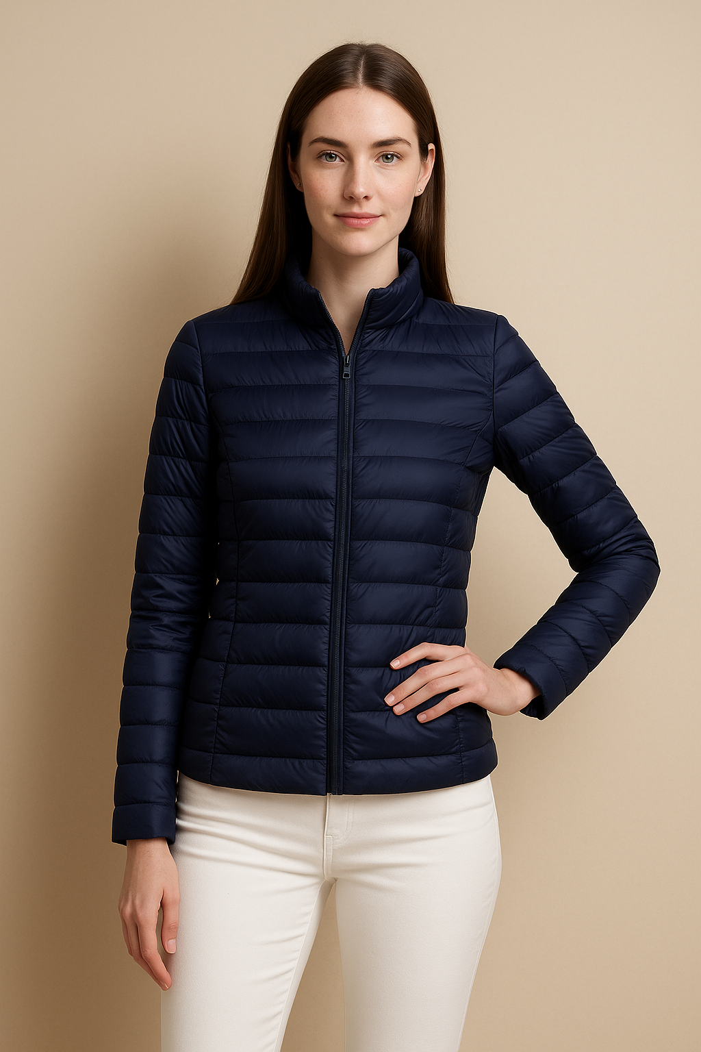 Women’s Slim Fit Quilted Jacket – Lightweight Everyday Outer Layer