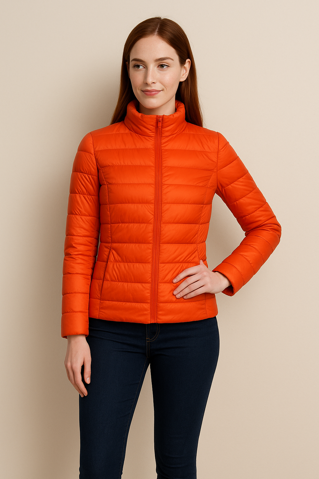 Women’s Slim Fit Quilted Jacket – Lightweight Everyday Outer Layer