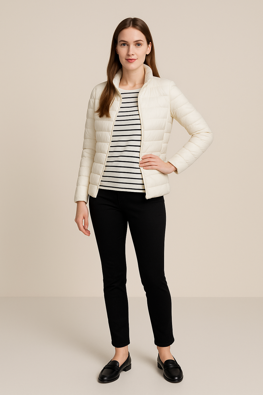 Women’s Slim Fit Quilted Jacket – Lightweight Everyday Outer Layer