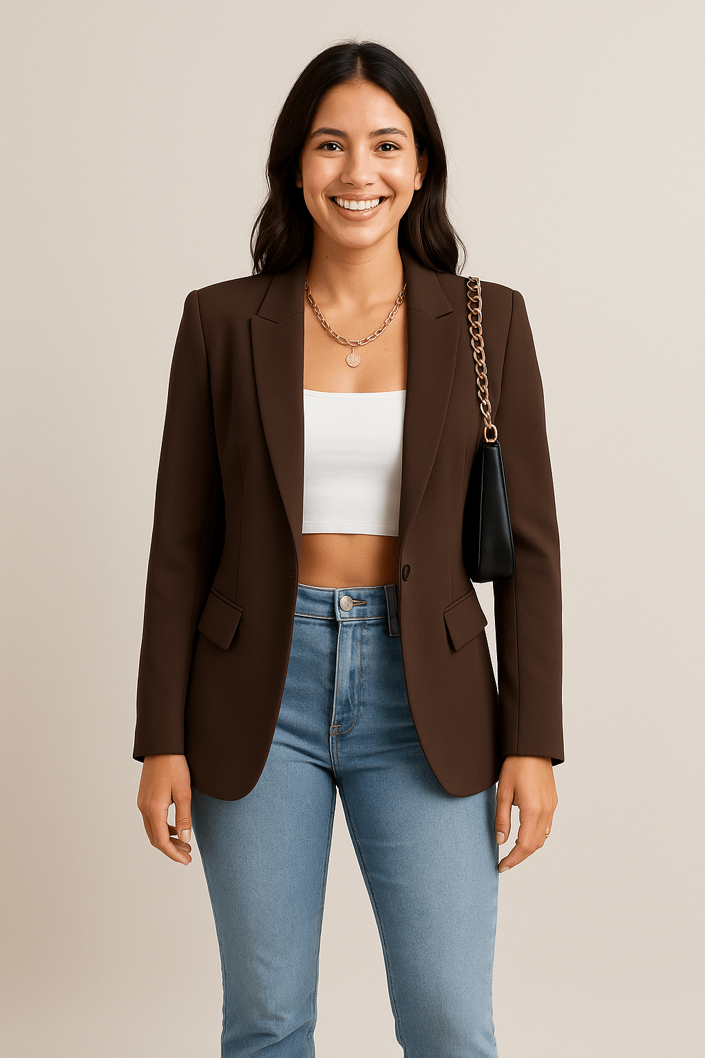 Women’s Casual Blazer – Clean Everyday Jacket