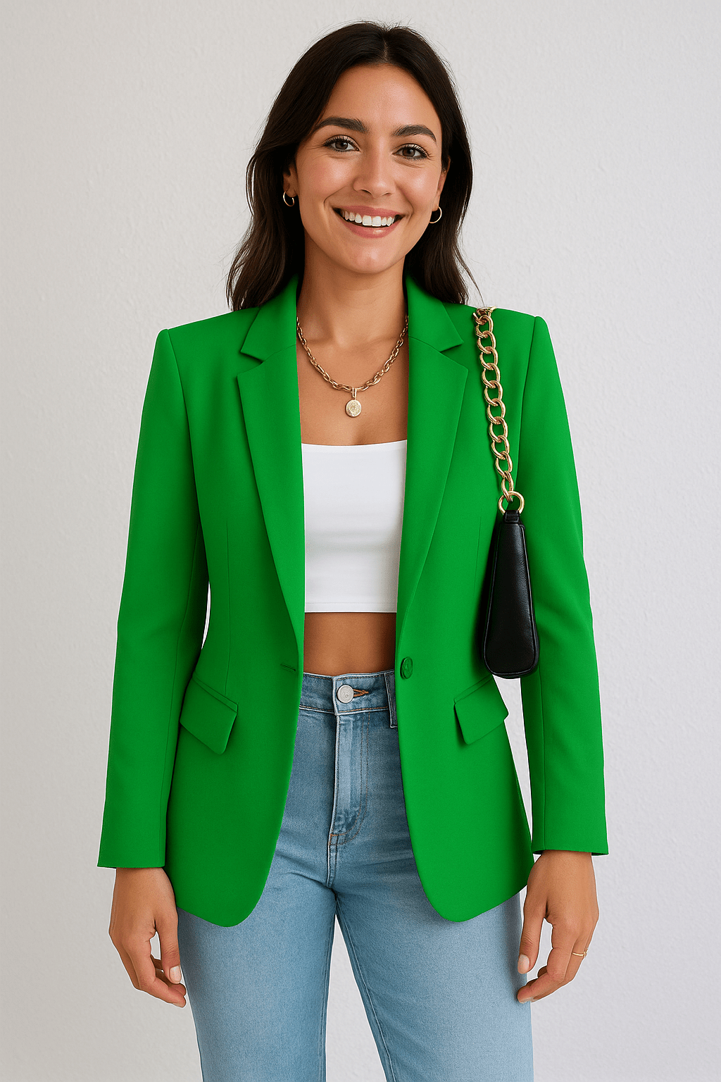 Women’s Casual Blazer – Clean Everyday Jacket