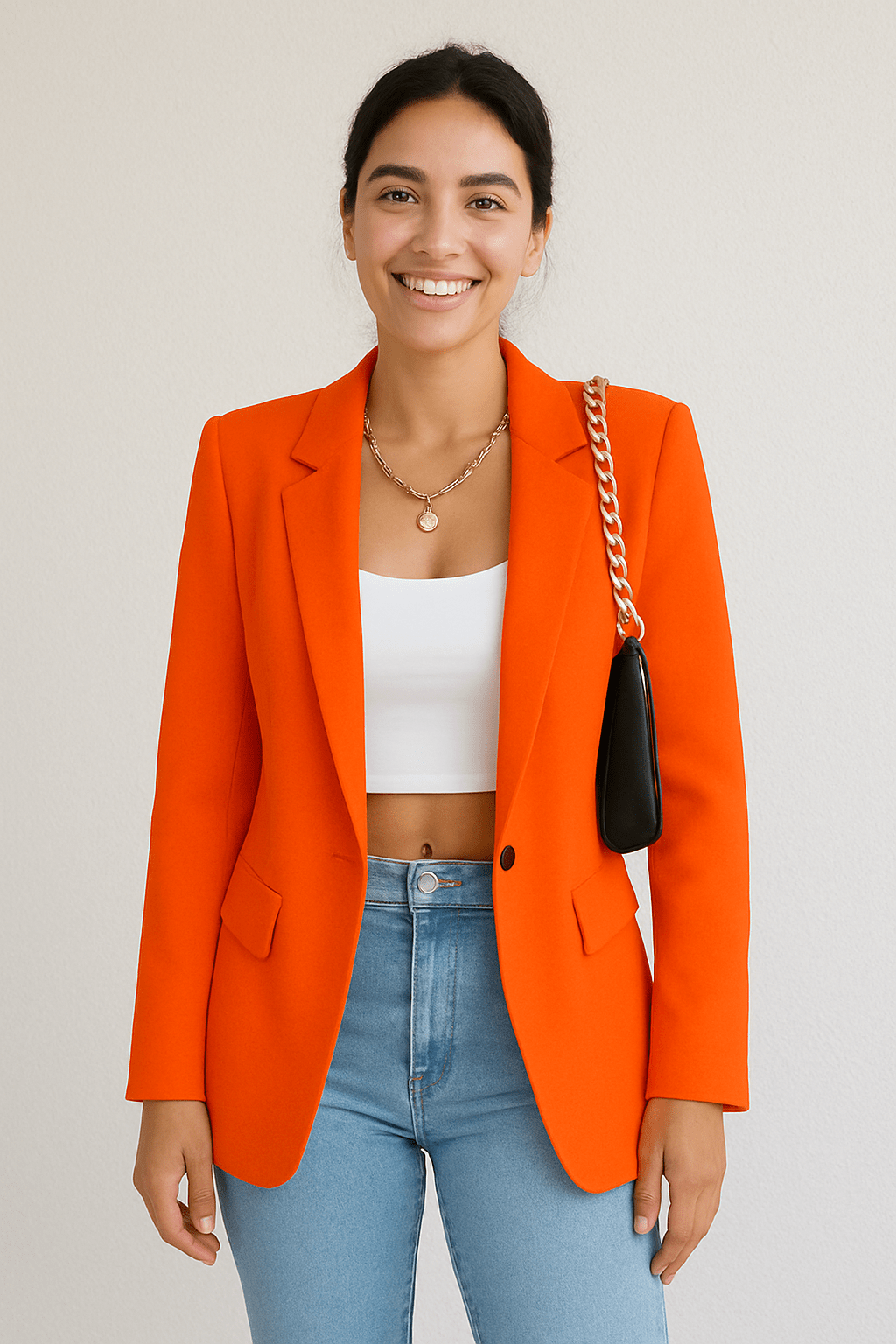 Women’s Casual Blazer – Clean Everyday Jacket