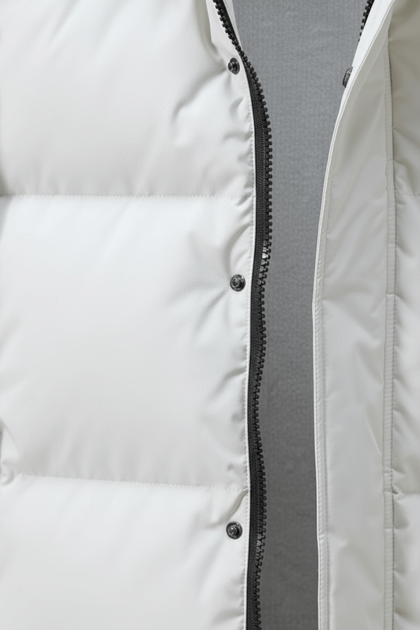 Men’s Insulated Hooded Trench Coat – Full-Length Winter Outer Layer