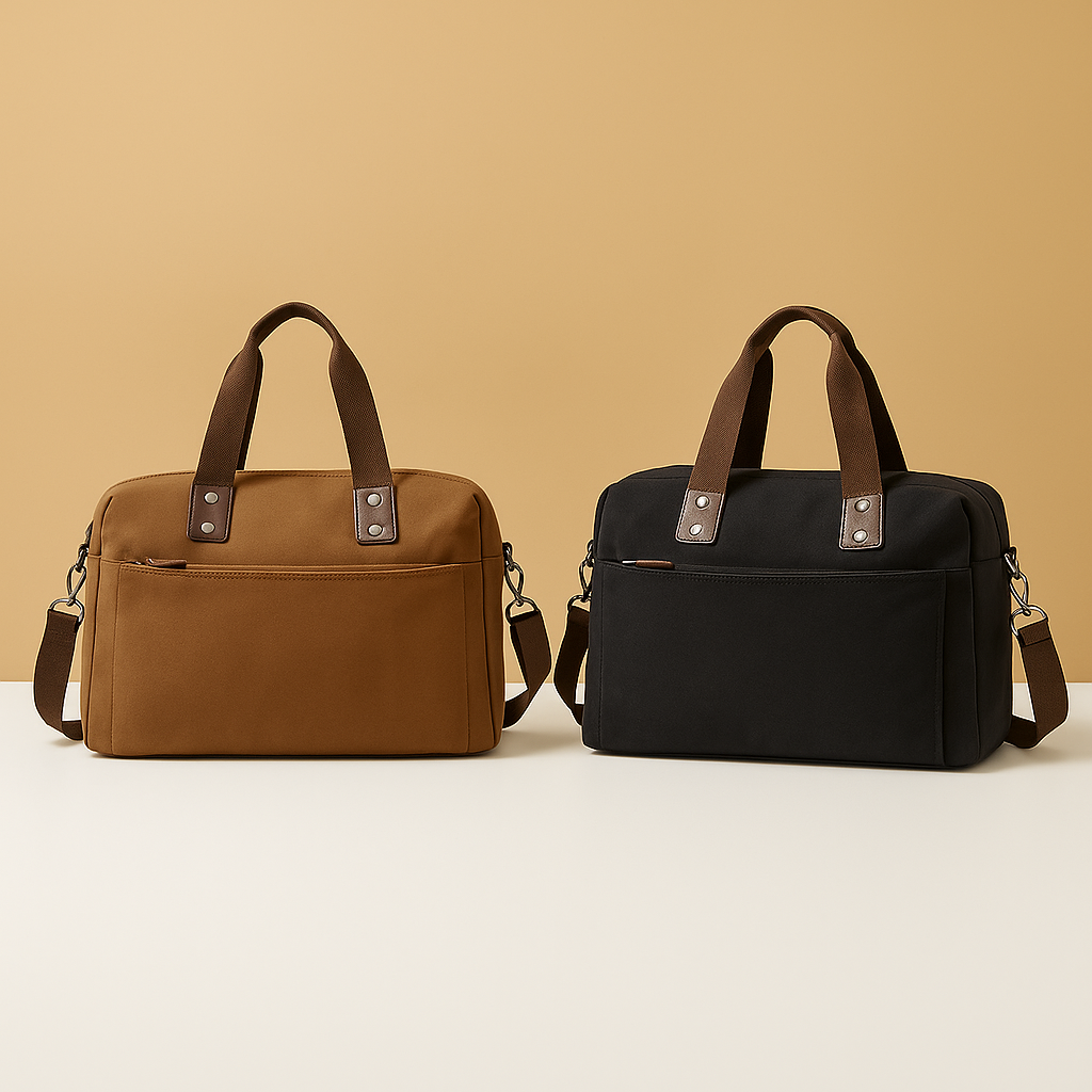 Men’s Canvas Commuter Shoulder Bag – Organized Everyday Carry