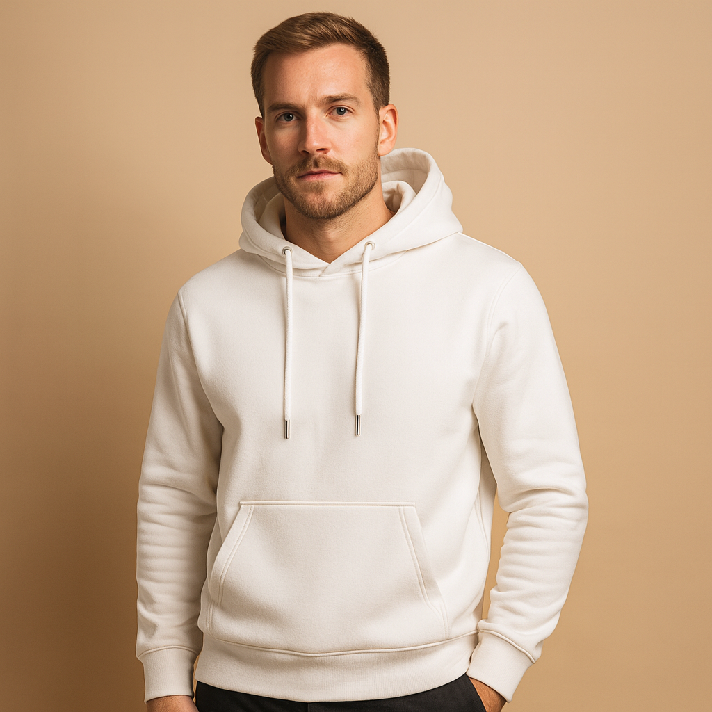 Men’s Hoodie with Drawstring Hood – Casual Everyday Layer