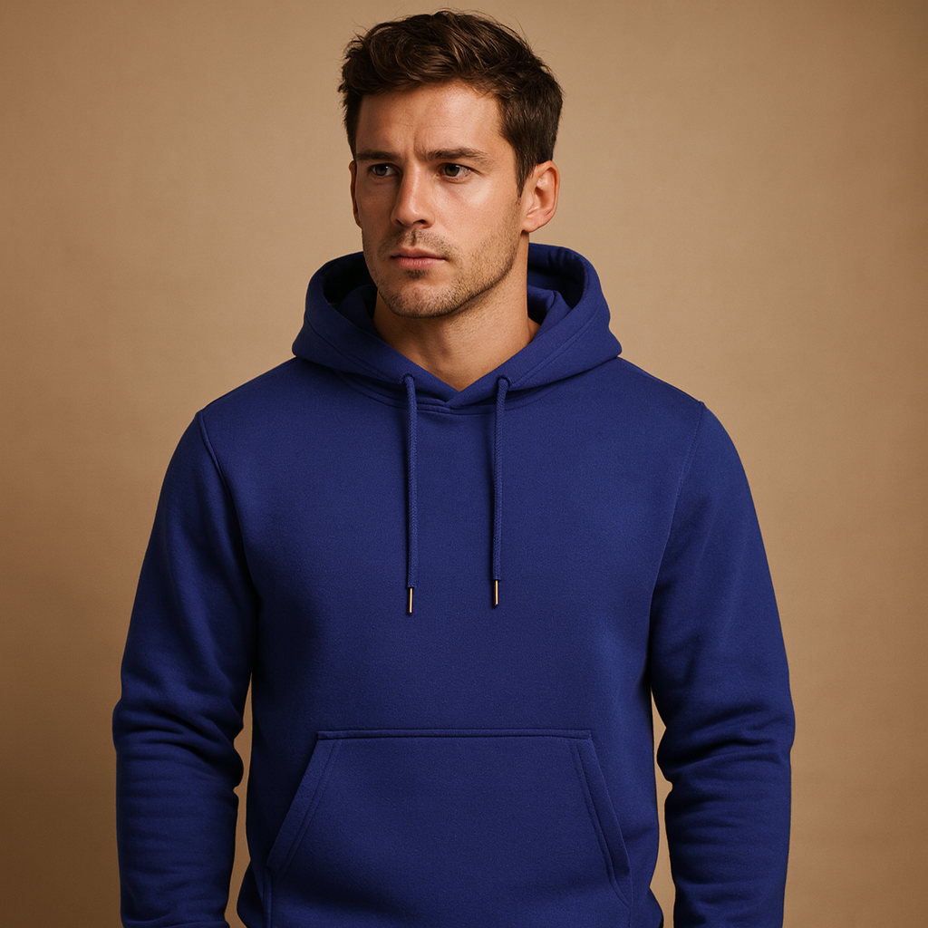 Men’s Hoodie with Drawstring Hood – Casual Everyday Layer
