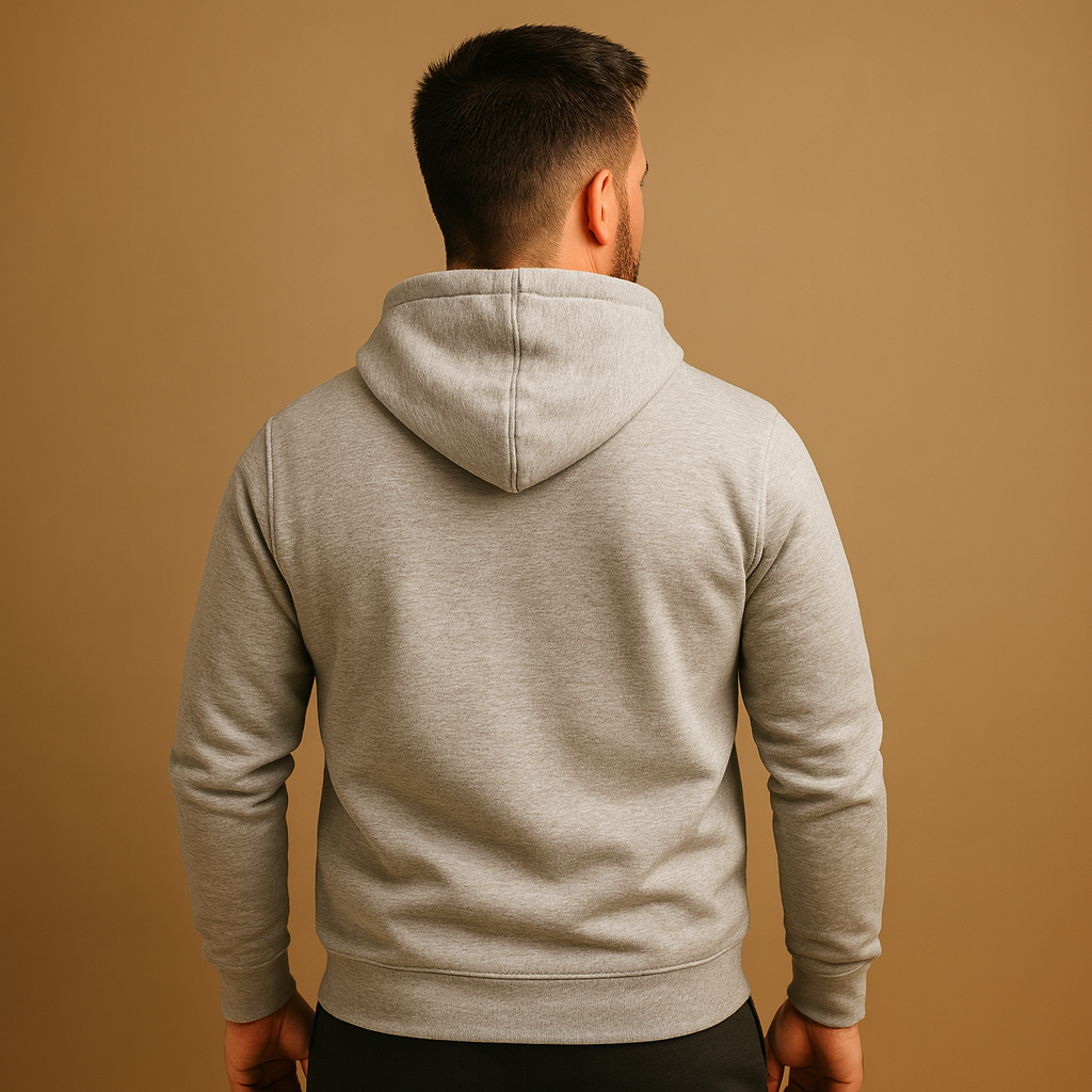Men’s Hoodie with Drawstring Hood – Casual Everyday Layer