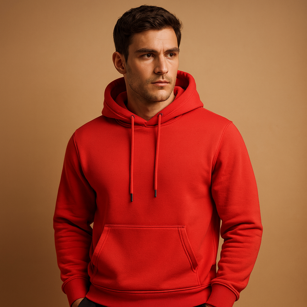 Men’s Hoodie with Drawstring Hood – Casual Everyday Layer