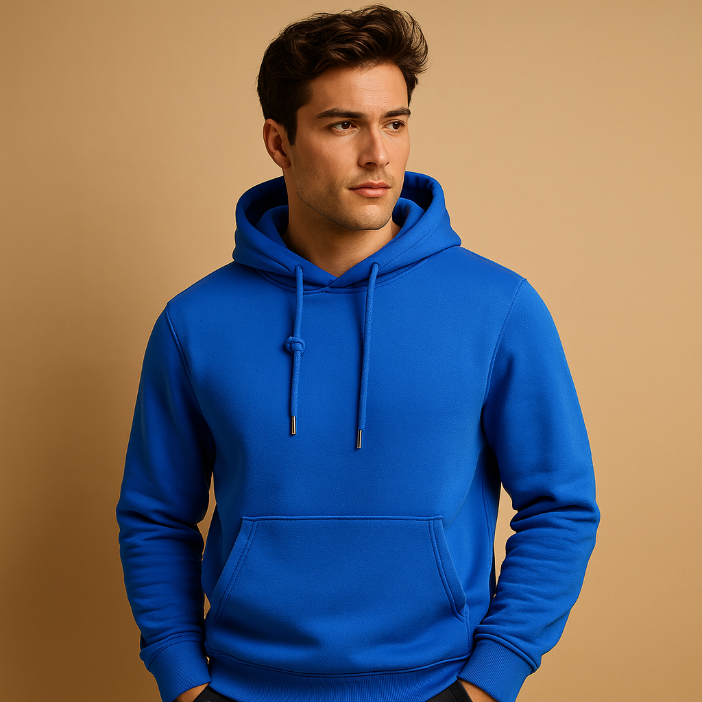 Men’s Hoodie with Drawstring Hood – Casual Everyday Layer