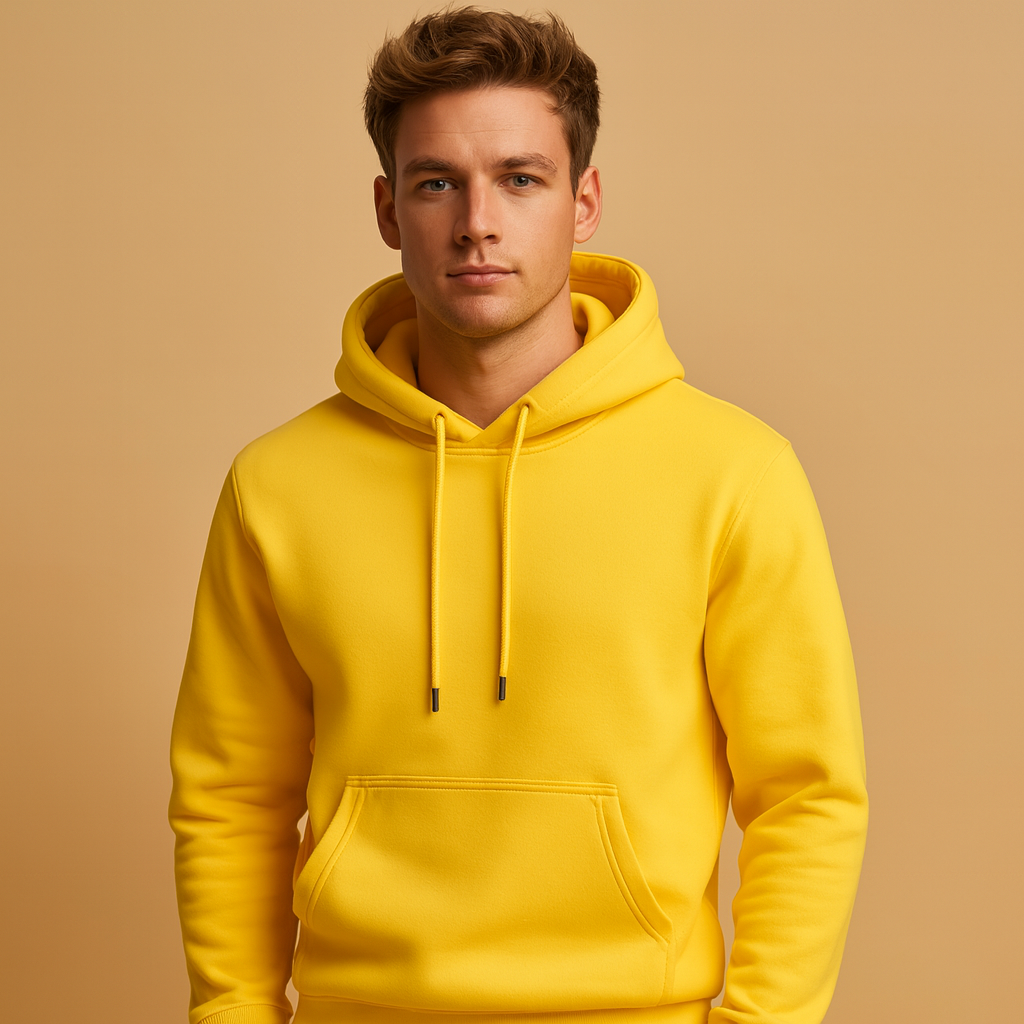 Men’s Hoodie with Drawstring Hood – Casual Everyday Layer