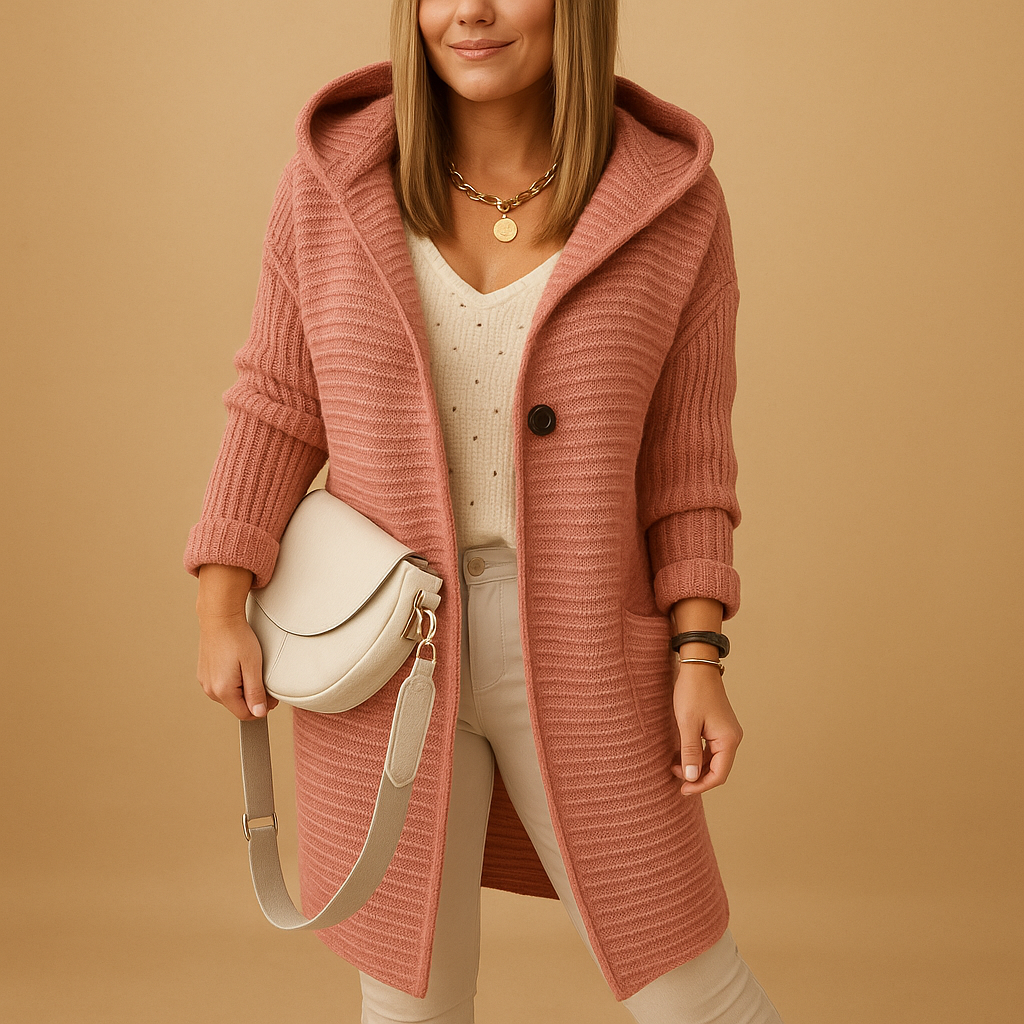 Women’s Open-Front Cardigan – Soft Knit Everyday Layer
