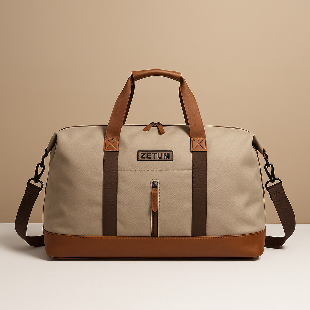 Women’s Water-Resistant Commuter Duffle Bag with Shoe Compartment – Organized Travel Carry