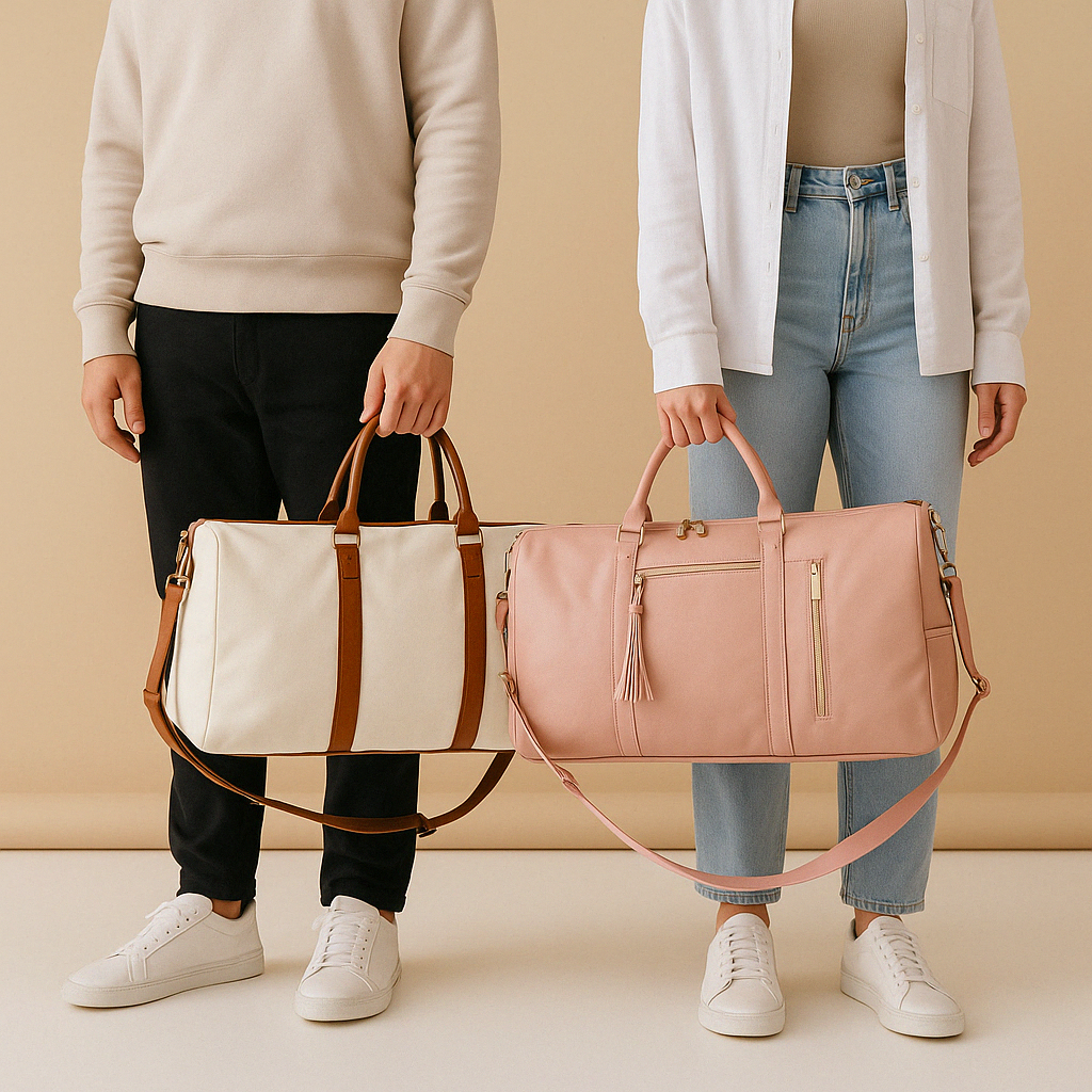 Women’s Convertible Garment Duffle Bag – 2-in-1 Travel Carry