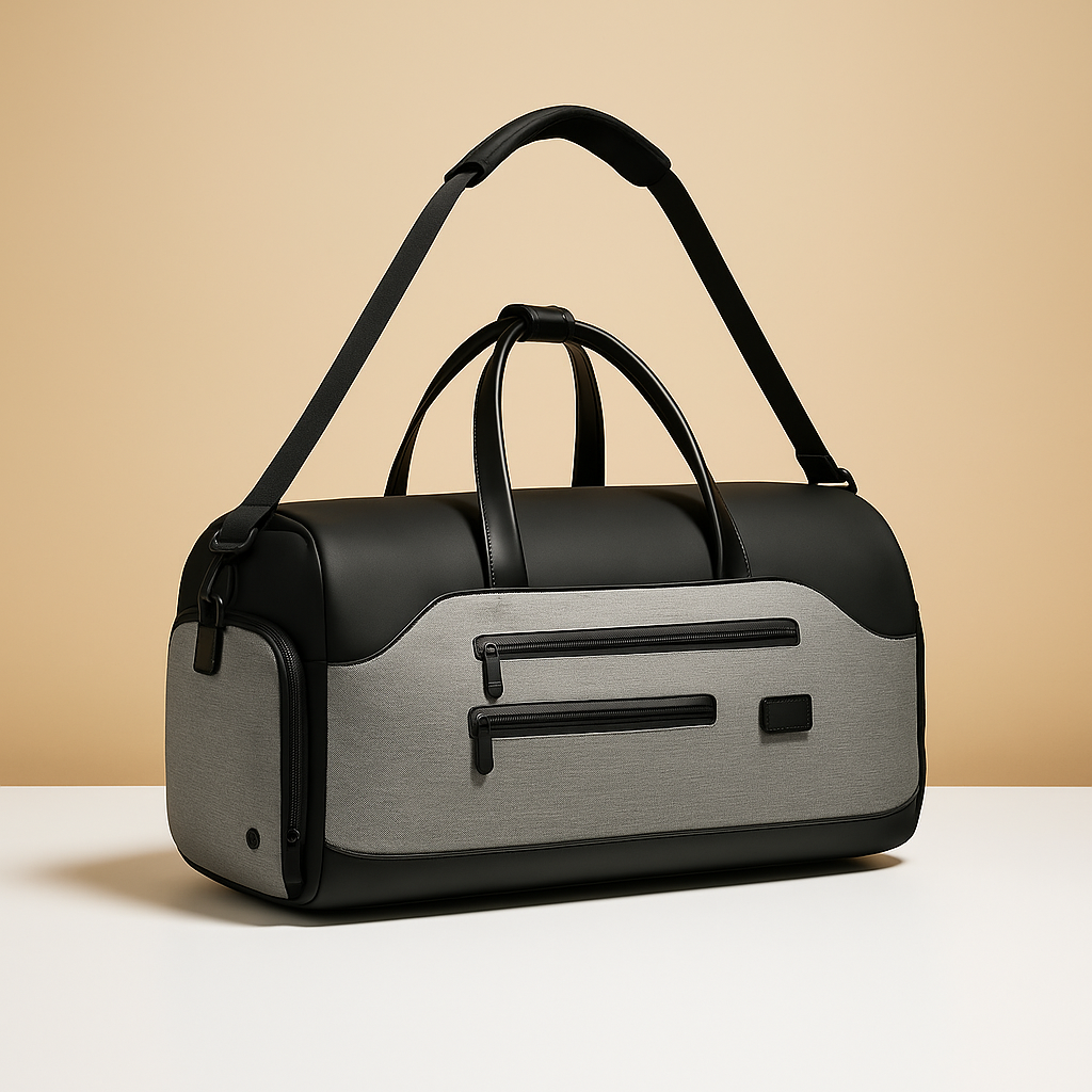 Men’s Convertible Garment Duffle Bag with Backpack Straps – 2-in-1 Travel Carry