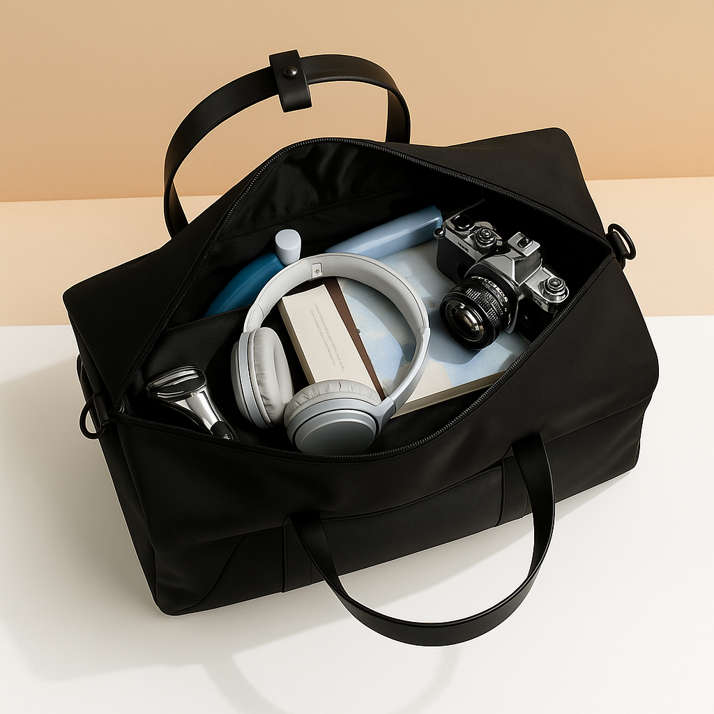 Men’s Convertible Garment Duffle Bag with Backpack Straps – 2-in-1 Travel Carry