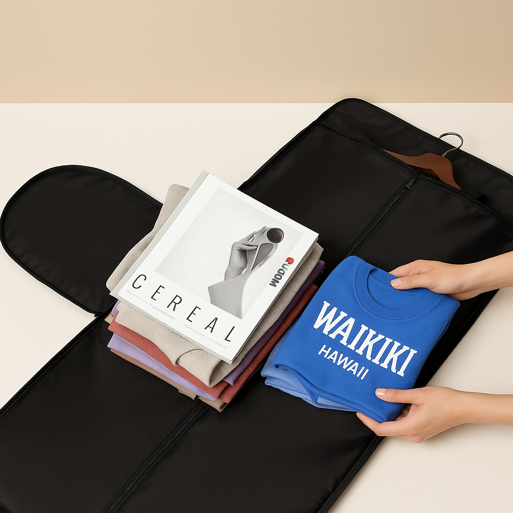 Men’s Convertible Suit and Duffle Bag – 2-in-1 Travel Carry
