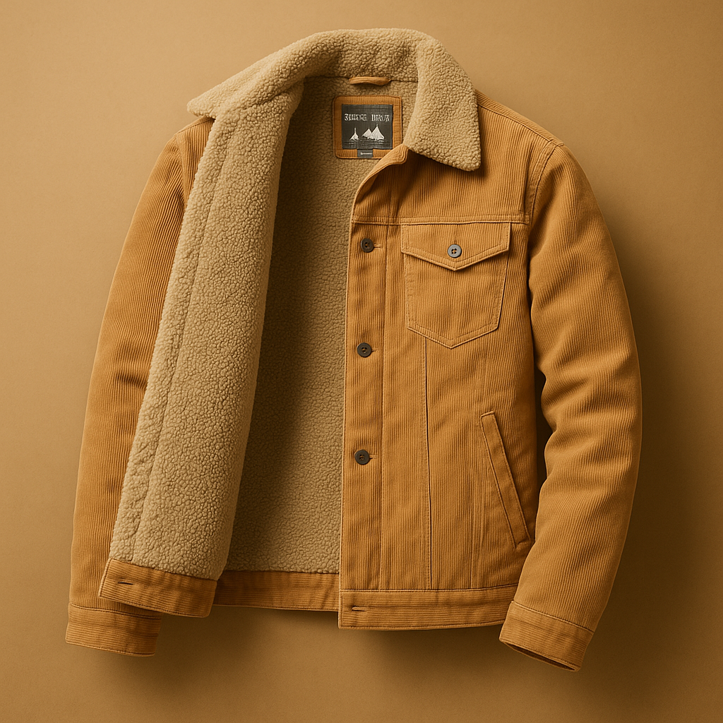 Men’s Corduroy Jacket – Modern Fit Casual Layer