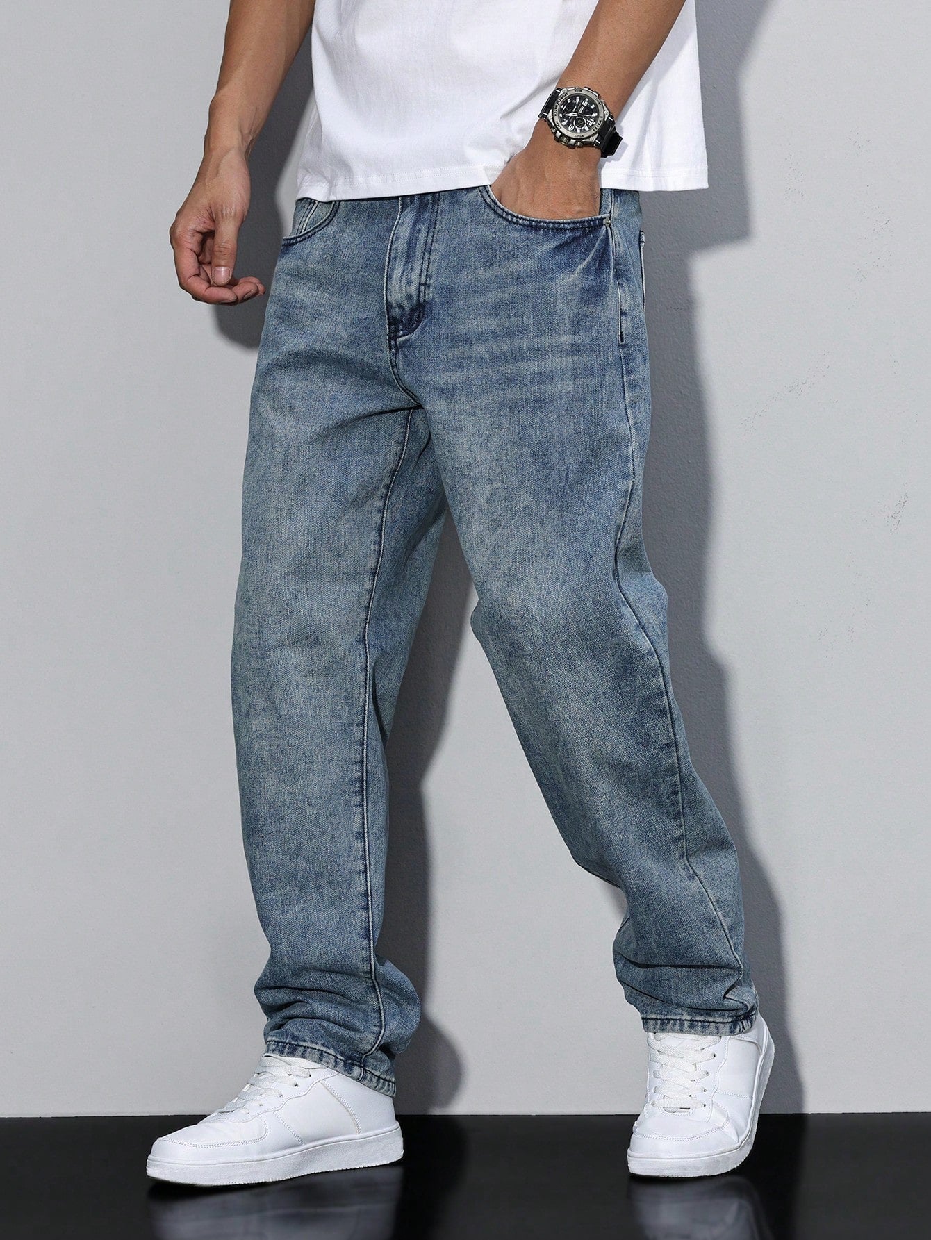 Men’s Baggy Jeans – Relaxed Fit Denim for Everyday Style