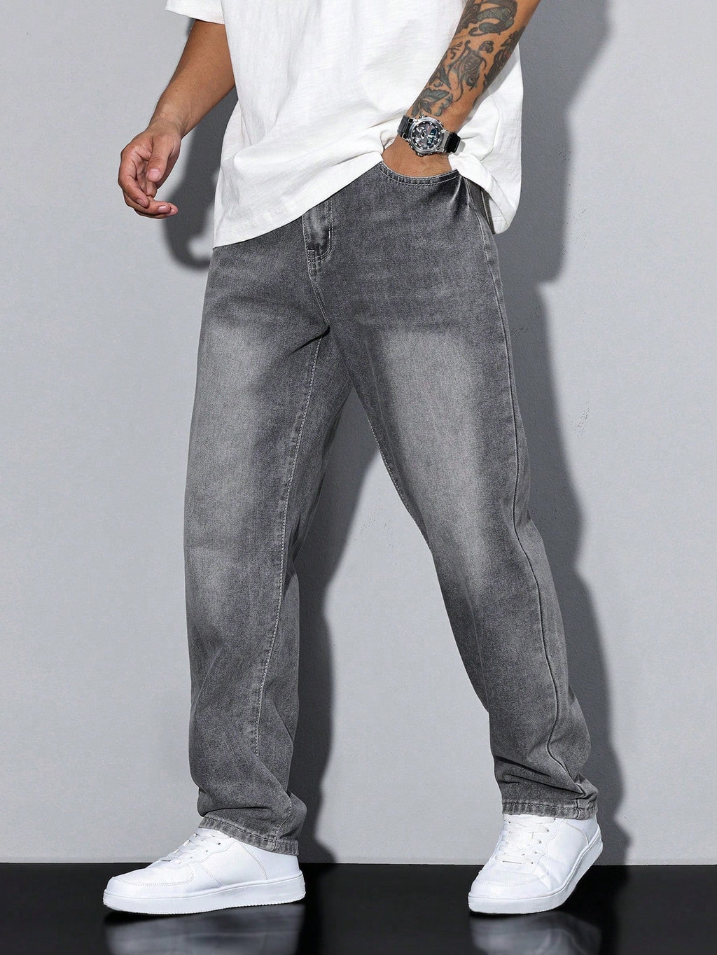Men’s Baggy Jeans – Relaxed Fit Denim for Everyday Style