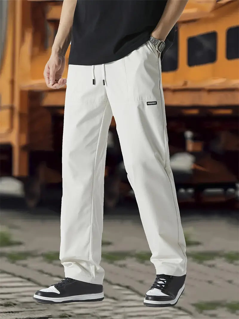 Men’s Straight-Leg Joggers – Soft Everyday Casual Pants