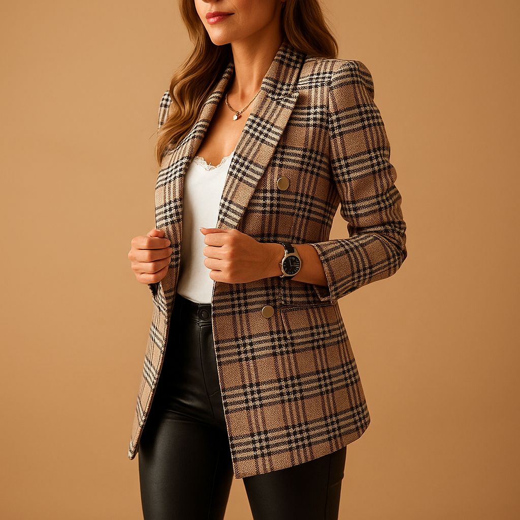 Women’s Elegant Fitted Blazer – Timeless Style for Everyday Wear