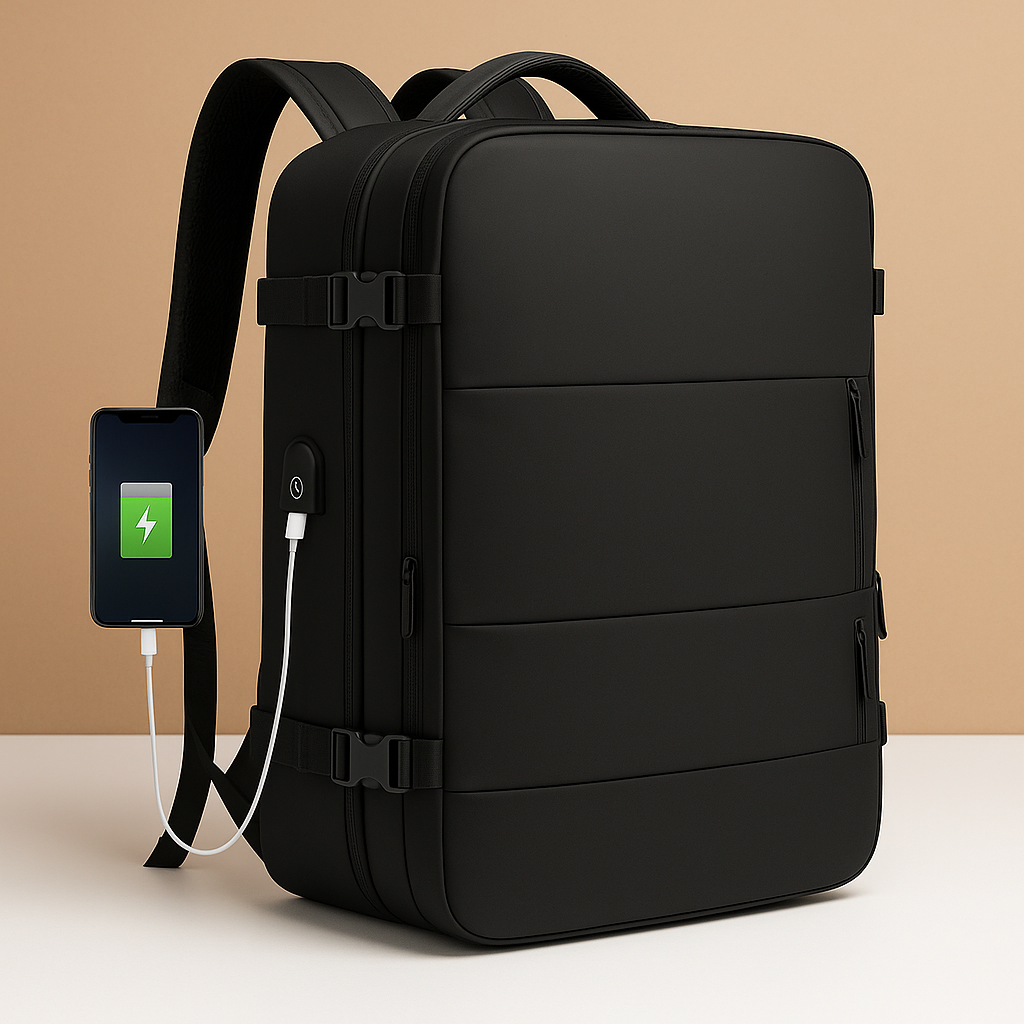 Women’s Expandable Travel Backpack – Carry-On Compatible Design