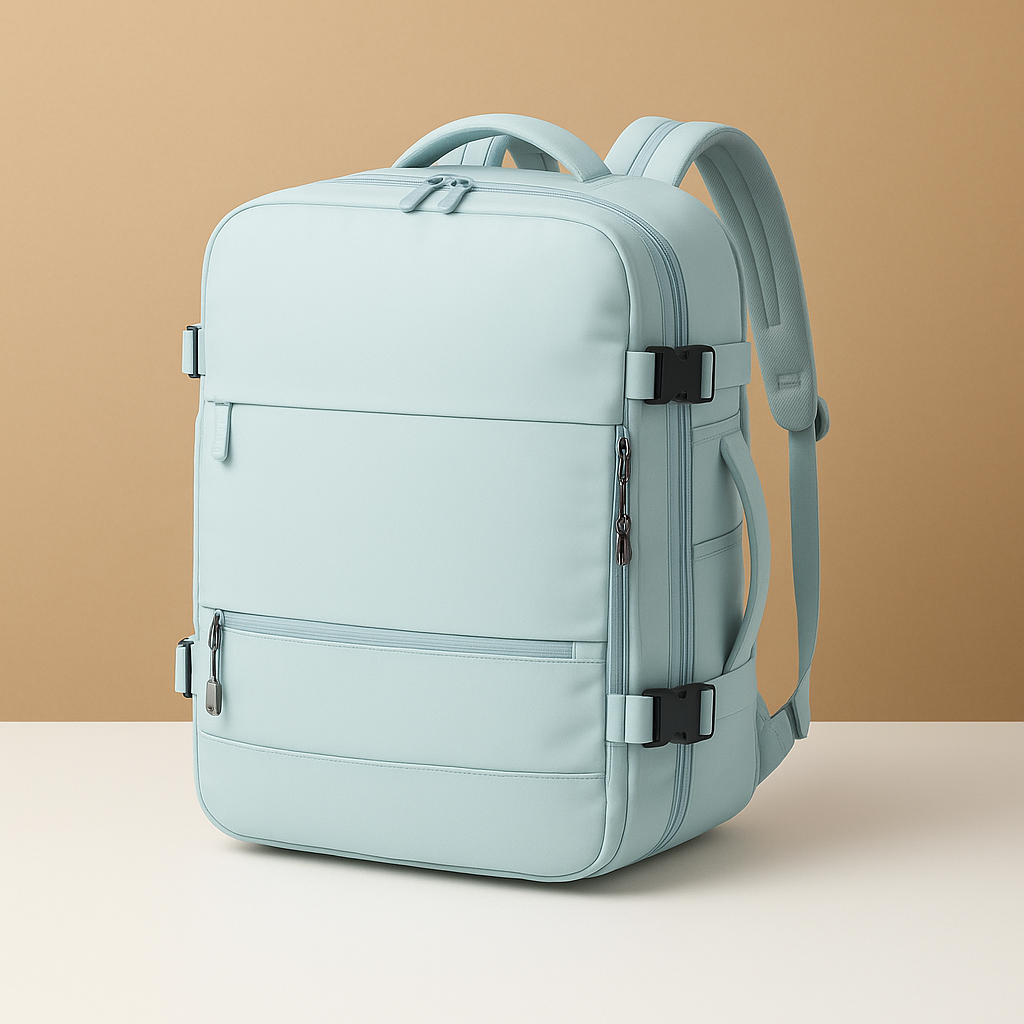 Women’s Expandable Travel Backpack – Carry-On Compatible Design