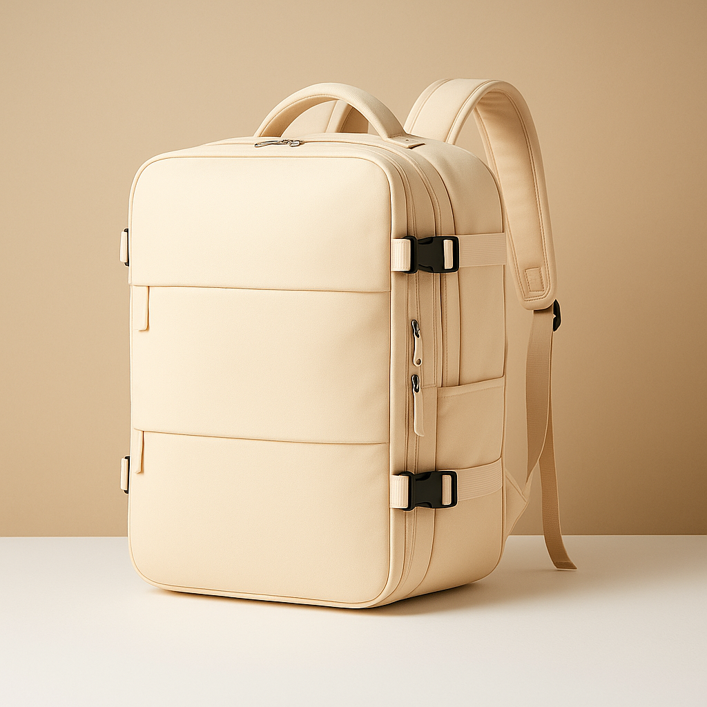 Women’s Expandable Travel Backpack – Carry-On Compatible Design