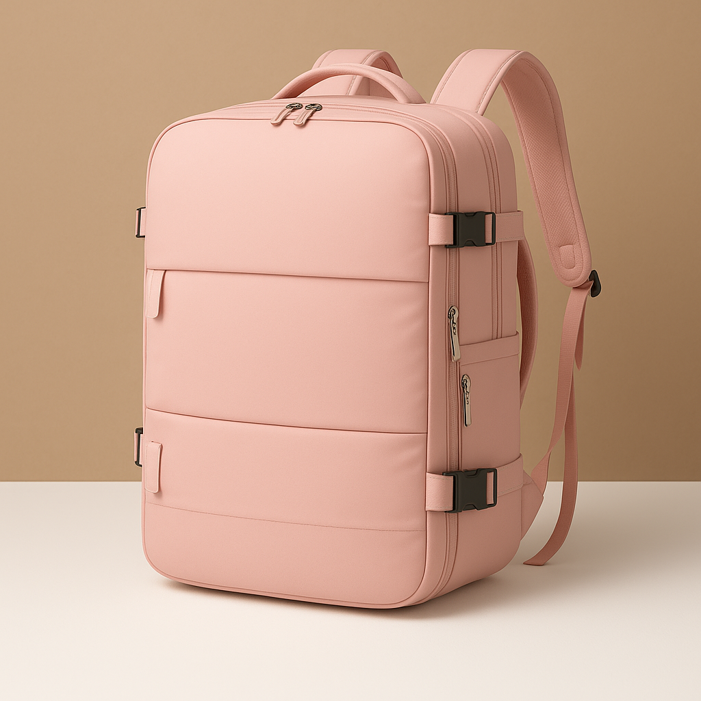 Women’s Expandable Travel Backpack – Carry-On Compatible Design