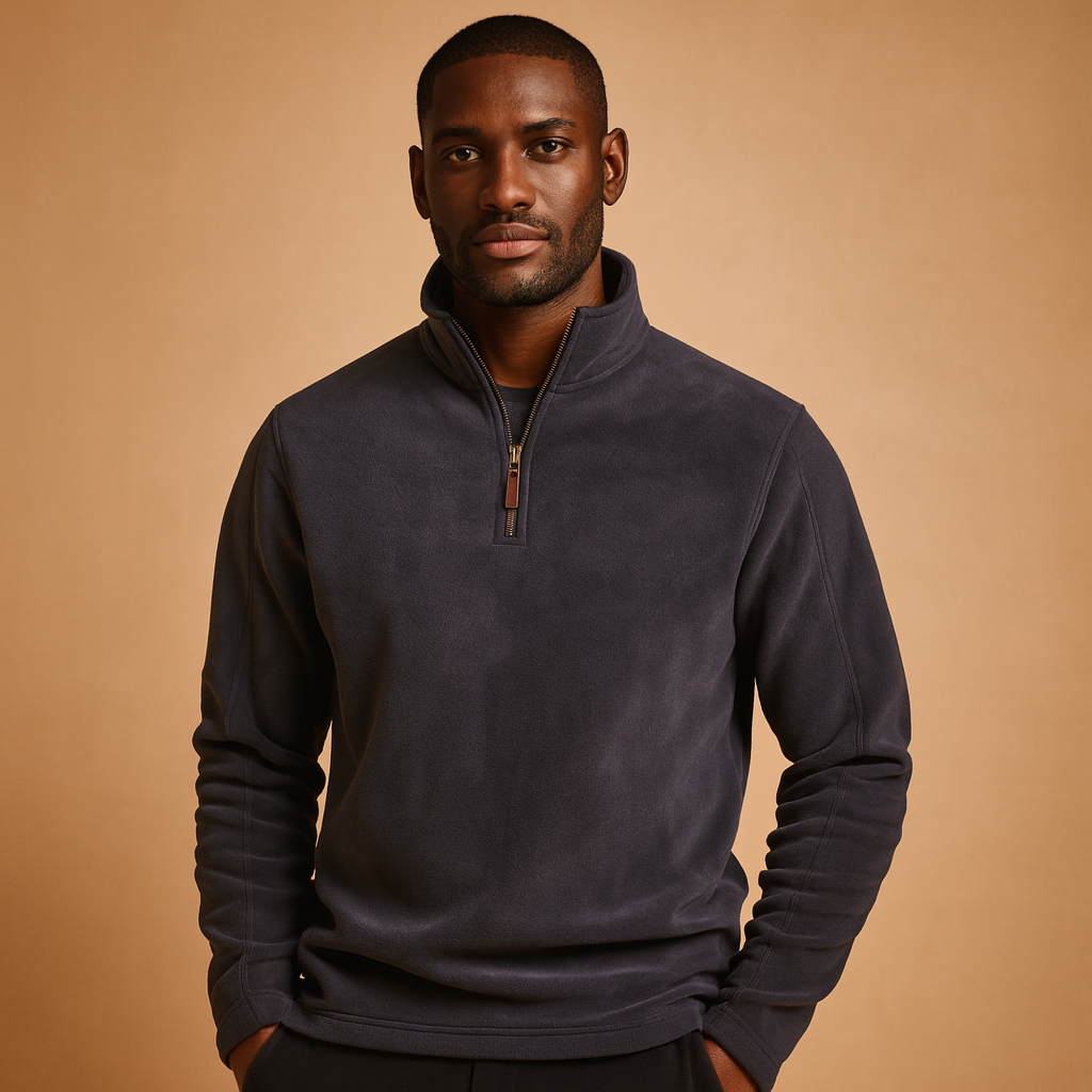 Men’s Half-Zip Fleece – Lightweight Everyday Layer