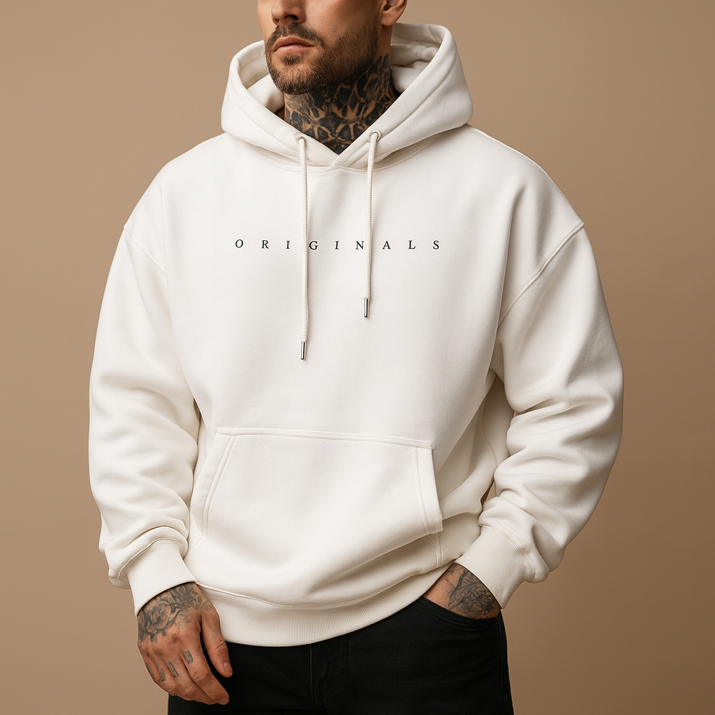Men’s Hooded Sweatshirt – Modern Everyday Layer