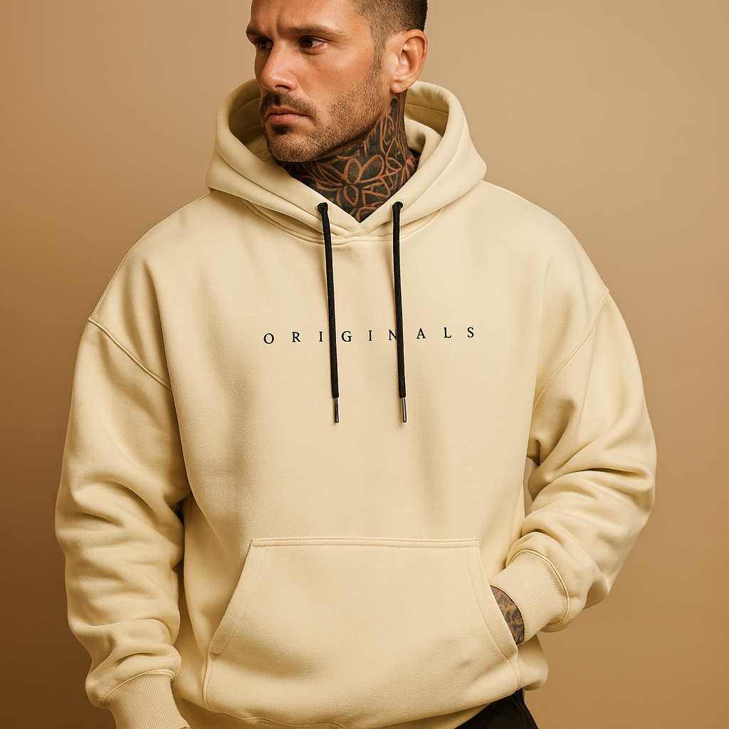 Men’s Hooded Sweatshirt – Modern Everyday Layer