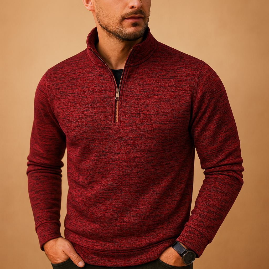 Men’s Zip Sweater – Modern Everyday Layer