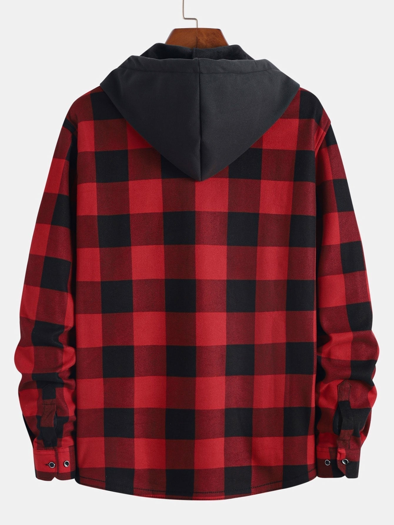 Men’s Hooded Overshirt – Warm Casual Layer for Cooler Days
