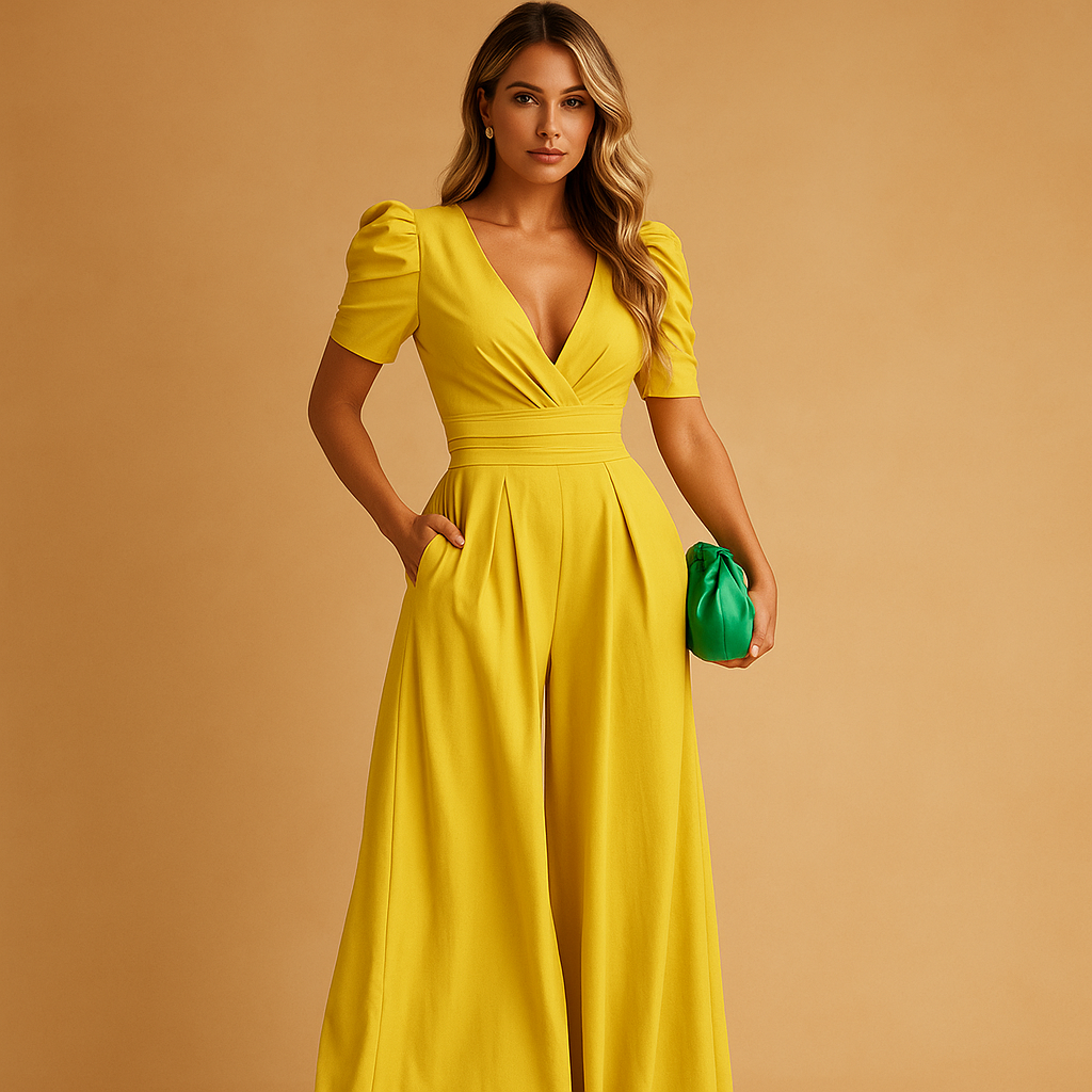 Women’s Full-Length Jumpsuit – Tailored One-Piece for Evening Wear