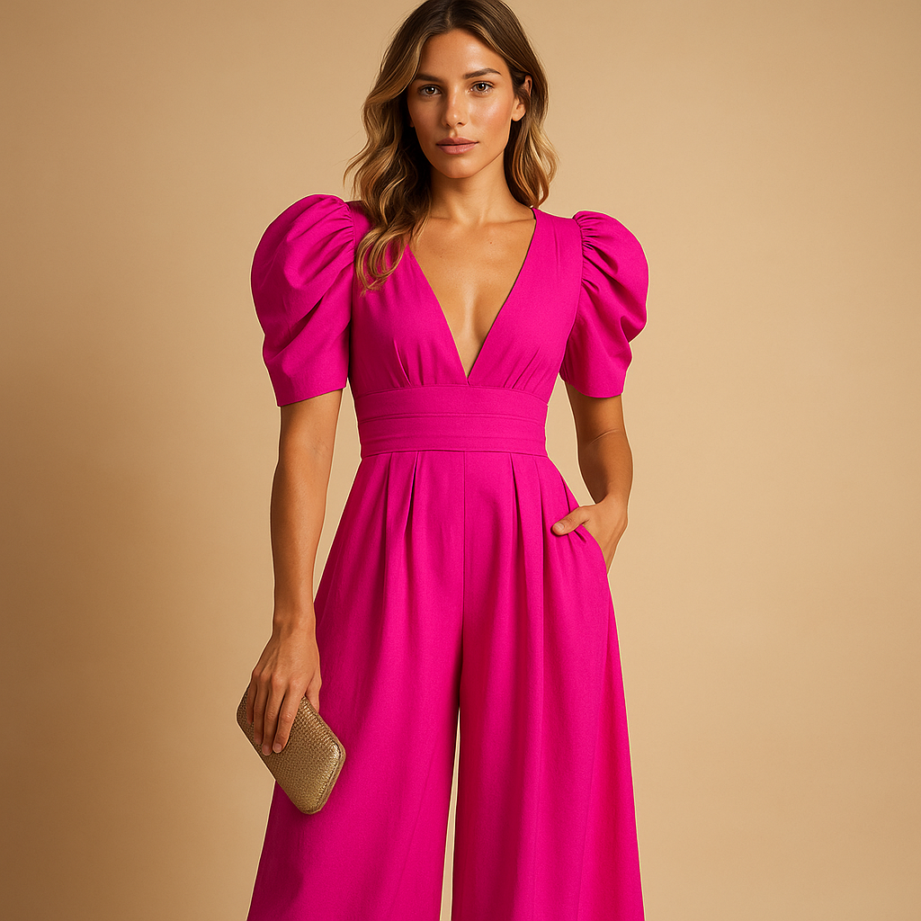 Women’s Full-Length Jumpsuit – Tailored One-Piece for Evening Wear