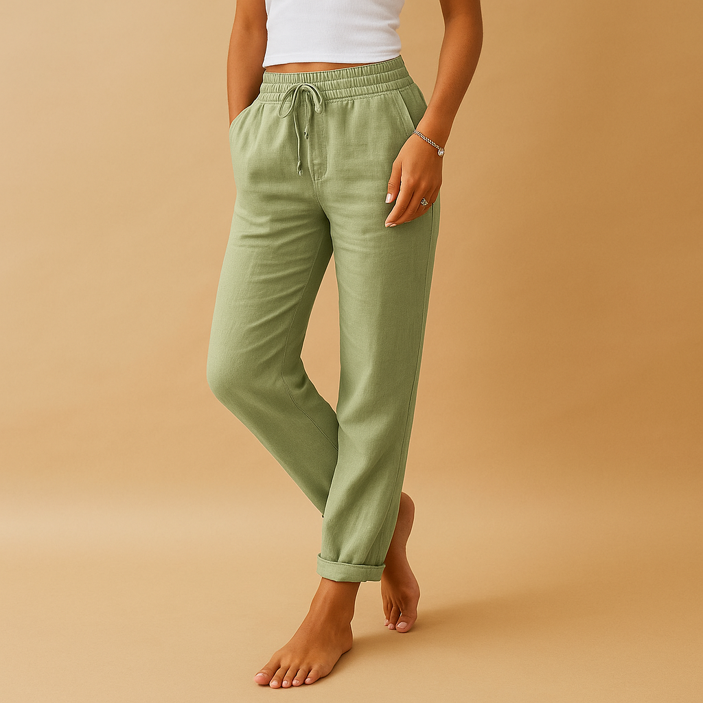 Women’s Lightweight Elegant Pants – Comfortable Everyday Fit